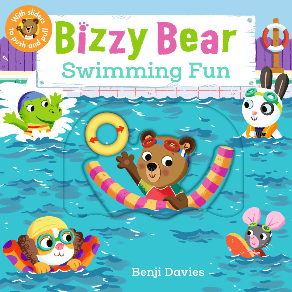 Bizzy Bear: Swimming Fun (Bizzy Bear) book cover by 