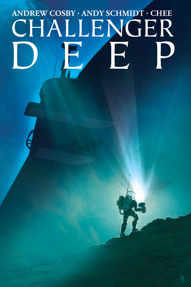 Challenger Deep (Challenger Deep) book cover by Andrew Cosby, Andy Schmidt