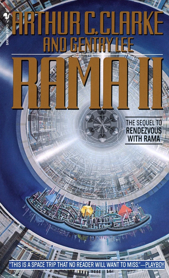 Rama II (Rama) book cover by Arthur C. Clarke