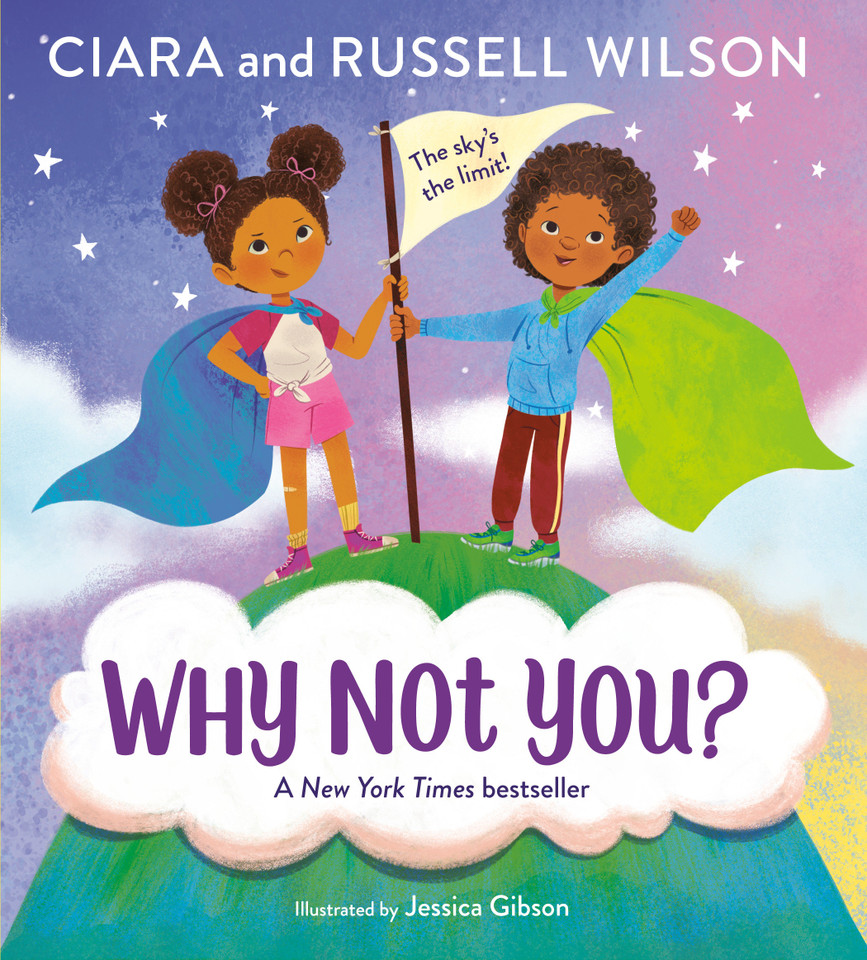Why Not You? book cover by Ciara, Russell Wilson