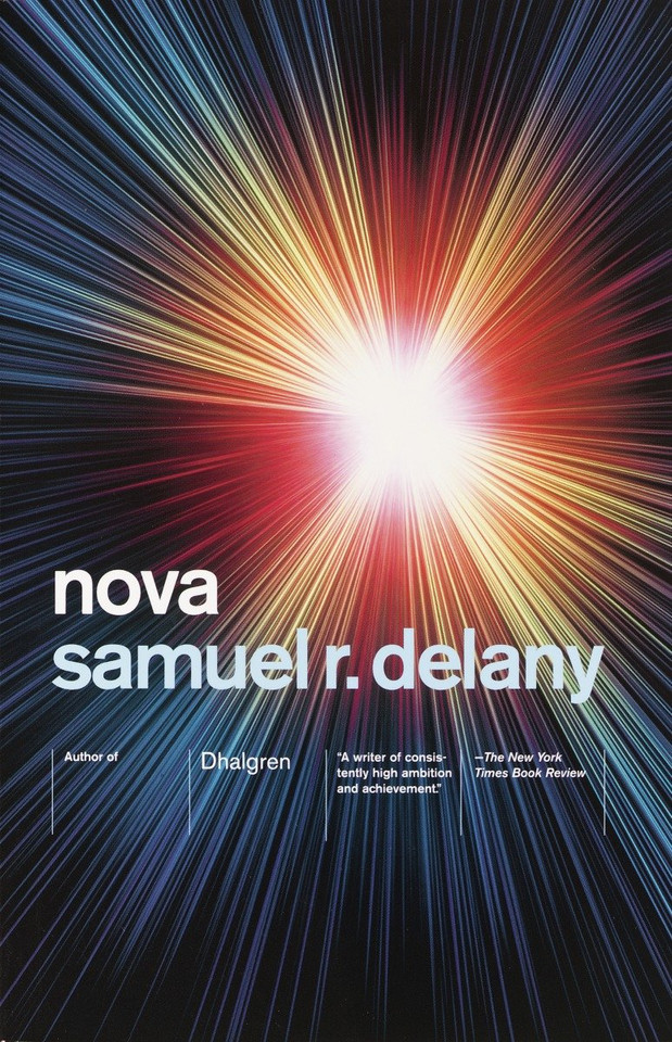 Nova book cover by Samuel R. Delany