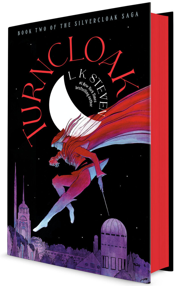 Turncloak (The Silvercloak Saga) book cover by L. K. Steven
