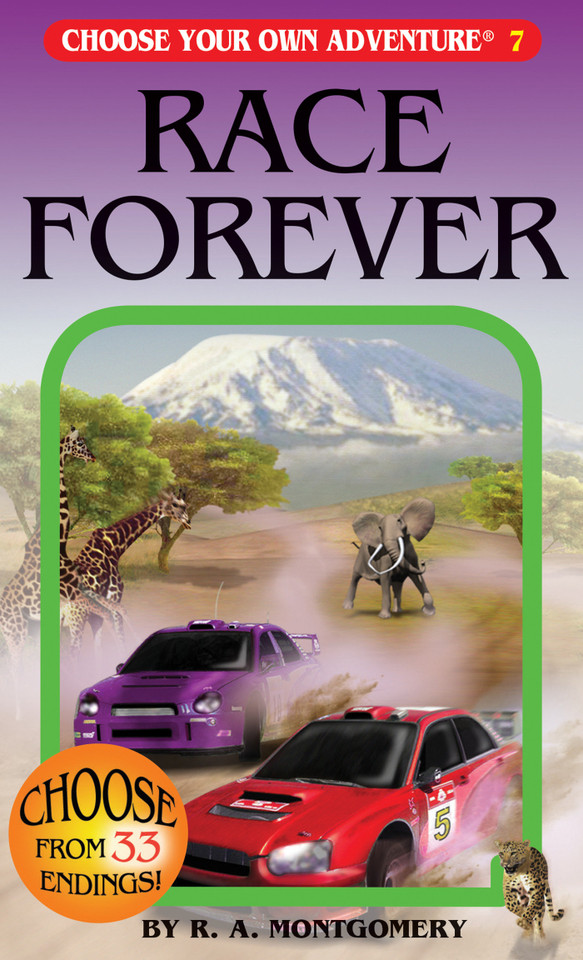 Race Forever (Choose Your Own Adventure) book cover by R. A. Montgomery