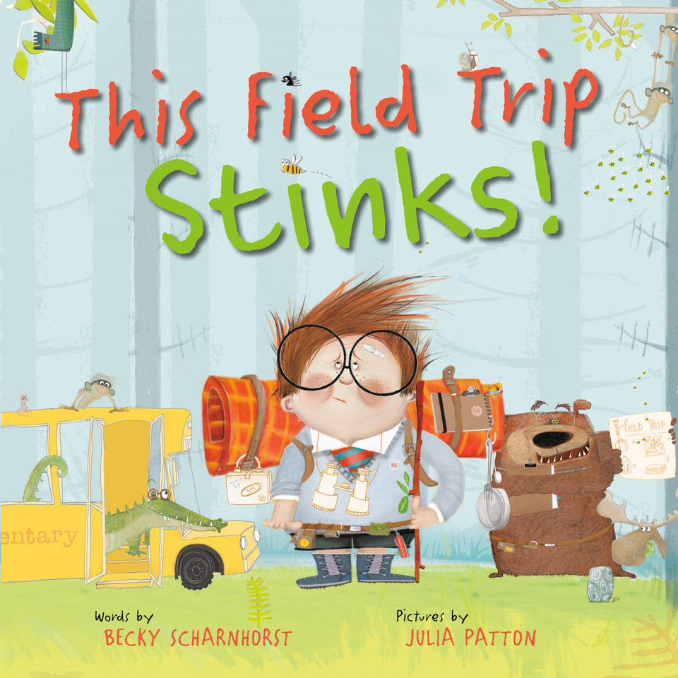 This Field Trip Stinks! book cover by Becky Scharnhorst