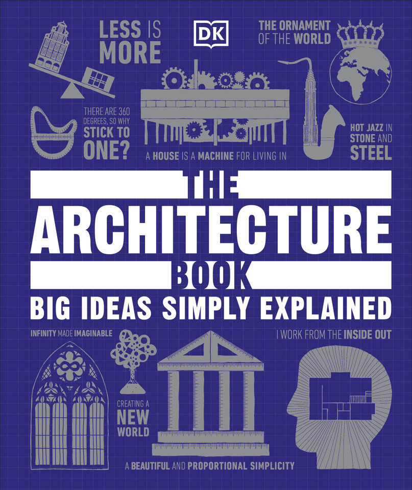 The Architecture Book (DK Big Ideas) book cover by DK