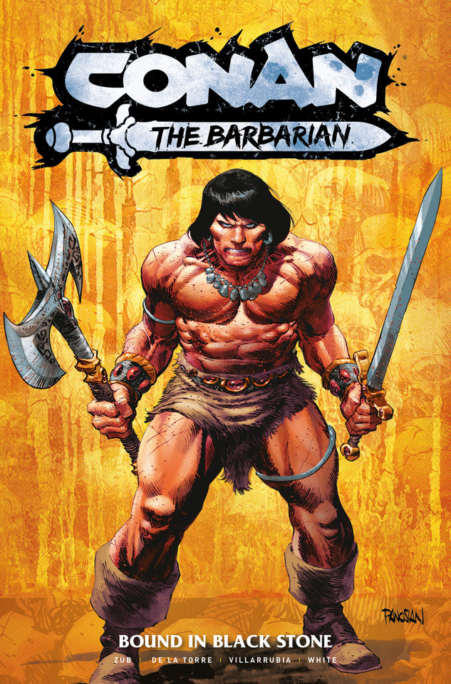 Conan the Barbarian: Bound In Black Stone Vol.1 (CONAN THE BARBARIAN) book cover by 