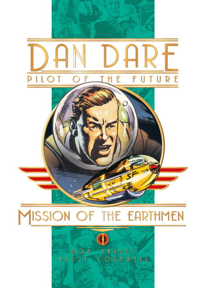 Dan Dare: Mission Of The Earthmen (Dan Dare) book cover by Frank Hampson