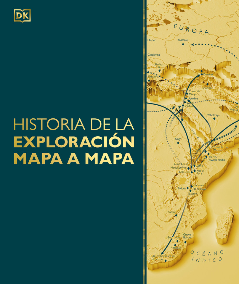 Historia de la exploración mapa a mapa (Exploration Map by Map) (DK History Map by Map) book cover by DK