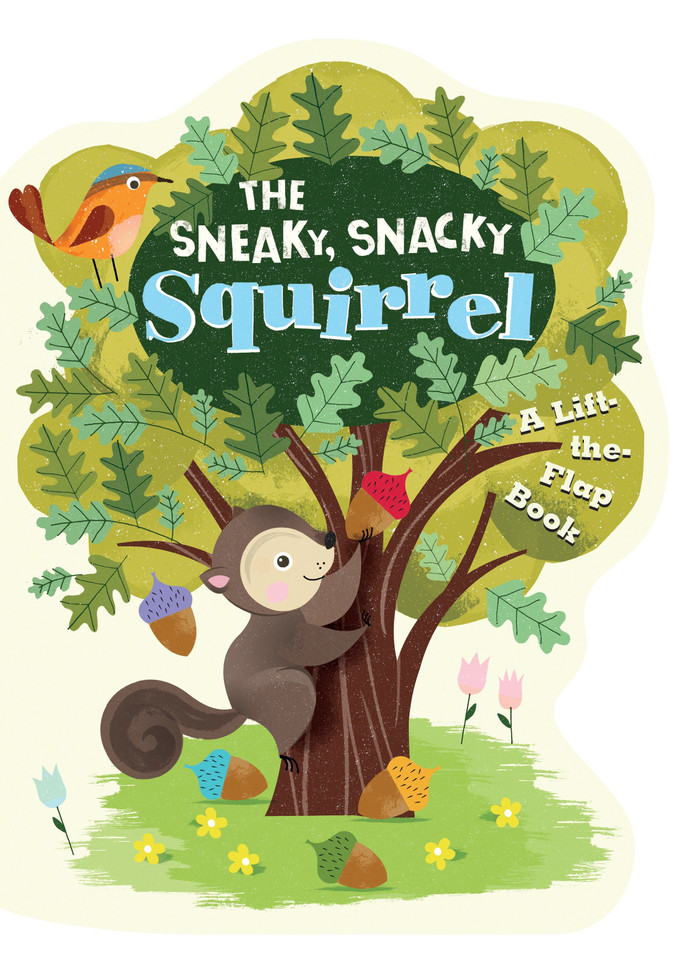The Sneaky, Snacky Squirrel book cover by Educational Insights