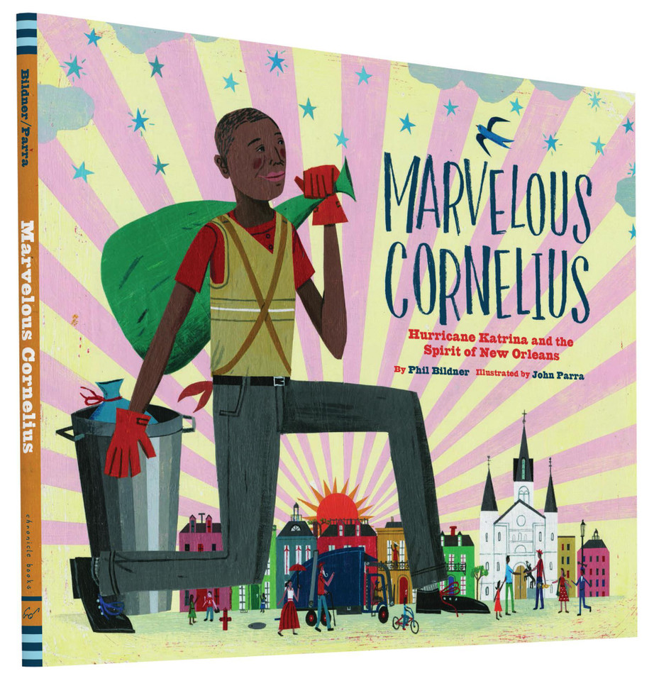 Marvelous Cornelius: Hurricane Katrina and the Spirit of New Orleans book cover by Phil Bildner