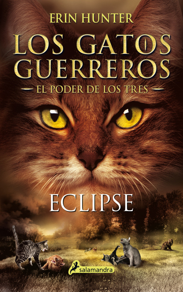 Eclipse (Spanish Edition) (GATOS GUERREROS / WARRIORS) book cover by Erin Hunter