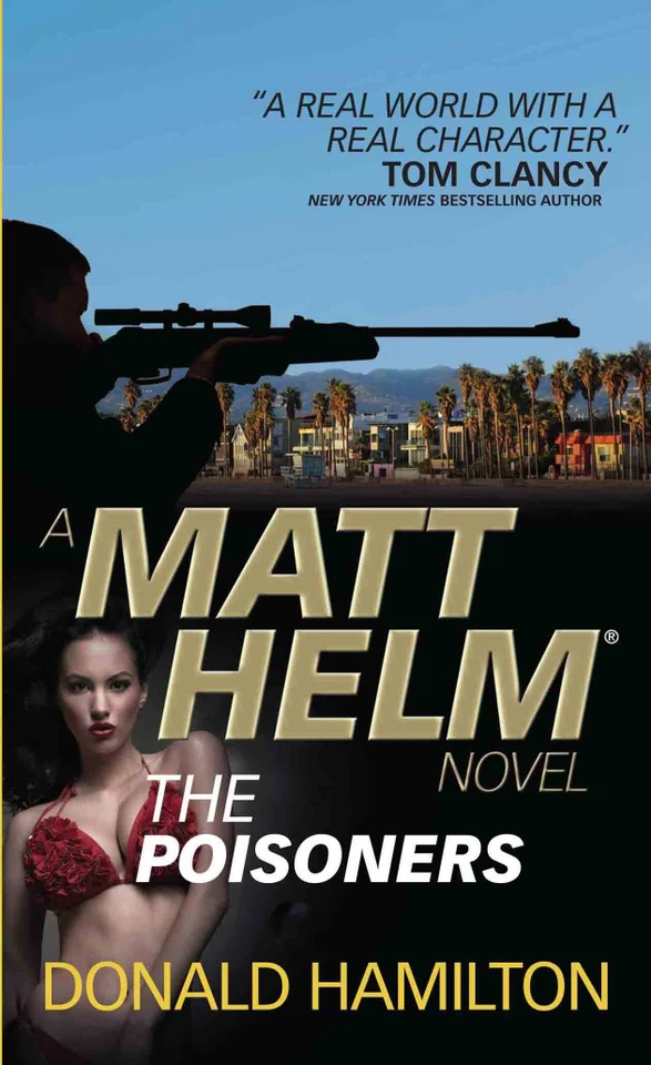 Matt Helm - The Poisoners (Matt Helm) book cover by Donald Hamilton
