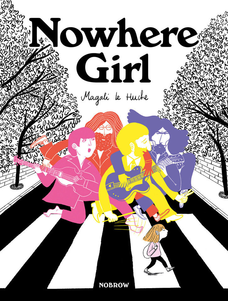 Nowhere Girl book cover by Magali Le Huche