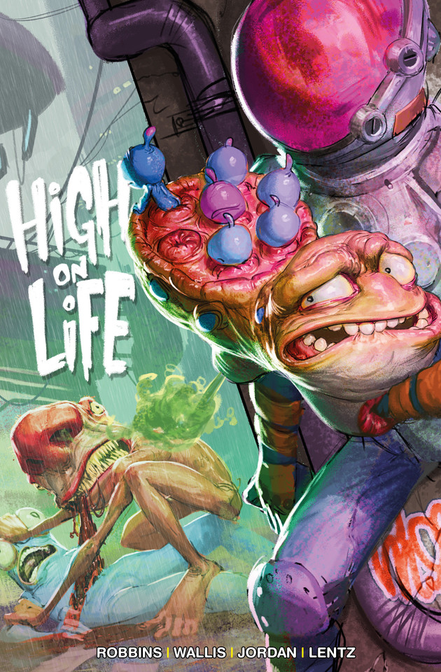 High on Life book cover by Alec Robbins