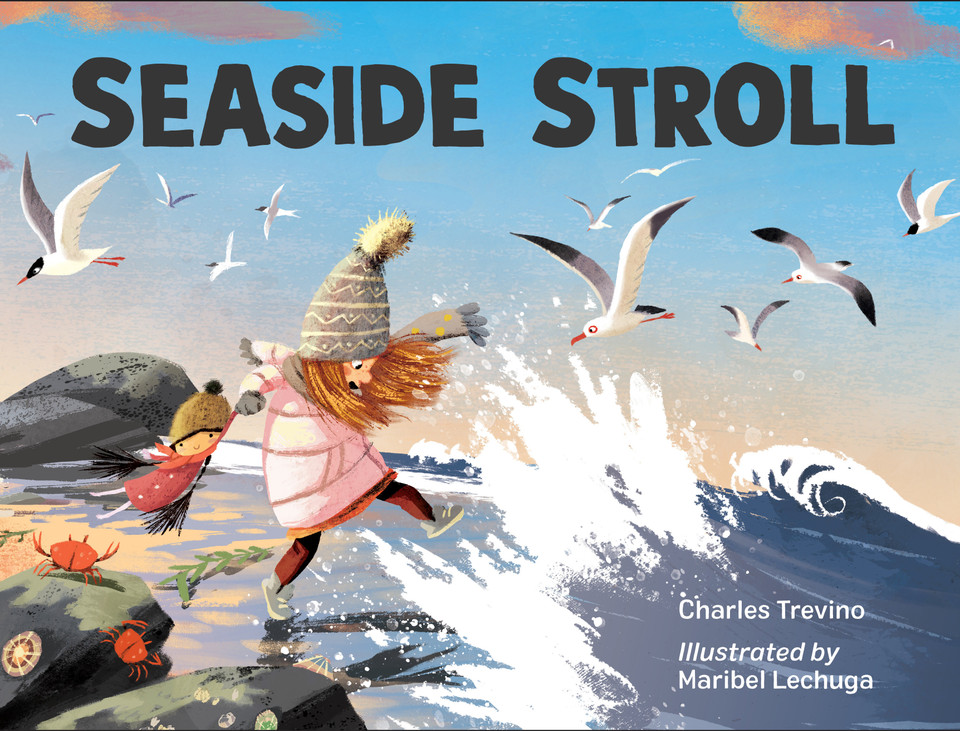 Seaside Stroll book cover by Charles Trevino