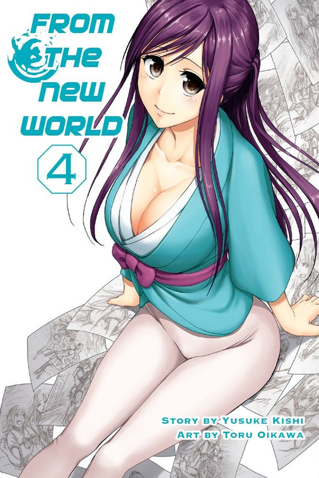 From the New World, Volume 4 (From the New World) book cover by Yusuke Kishi