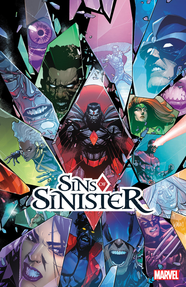 Sins Of Sinister book cover by Kieron Gillen, Marvel Various