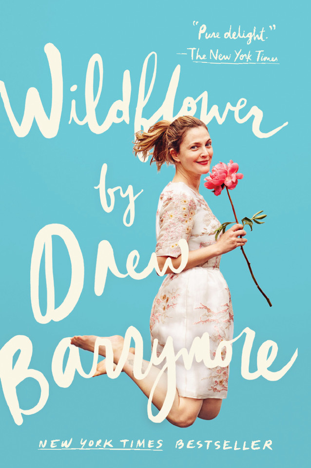 Wildflower book cover by Drew Barrymore