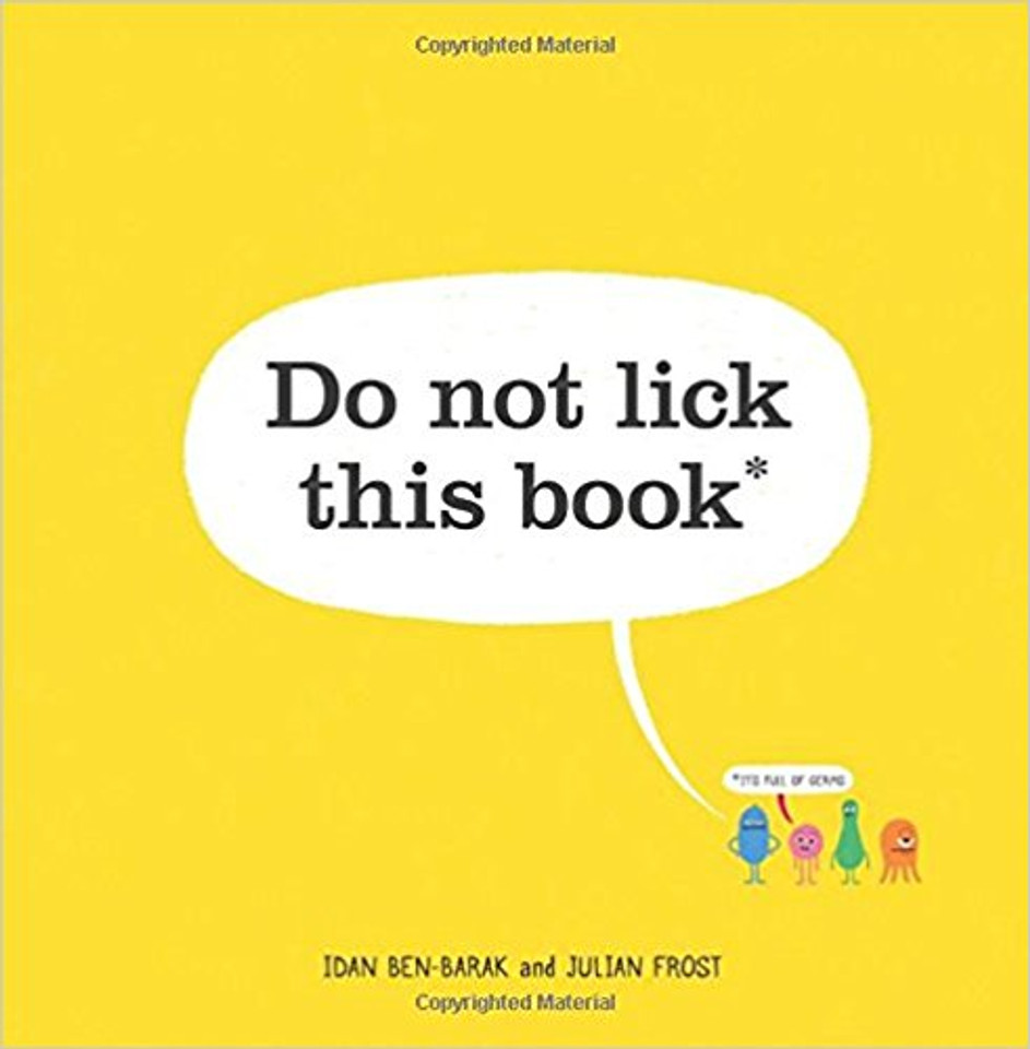 Do Not Lick This Book Cover Do Not Lick This Book Cover