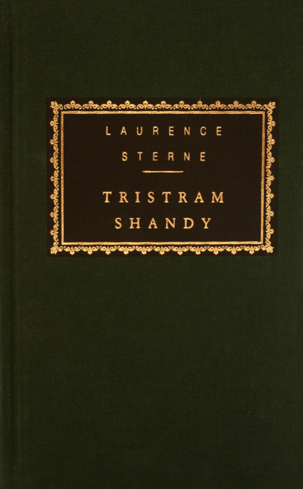 Tristram Shandy: Introduction by Peter Conrad (Everyman's Library Classics Series) book cover by Laurence Sterne