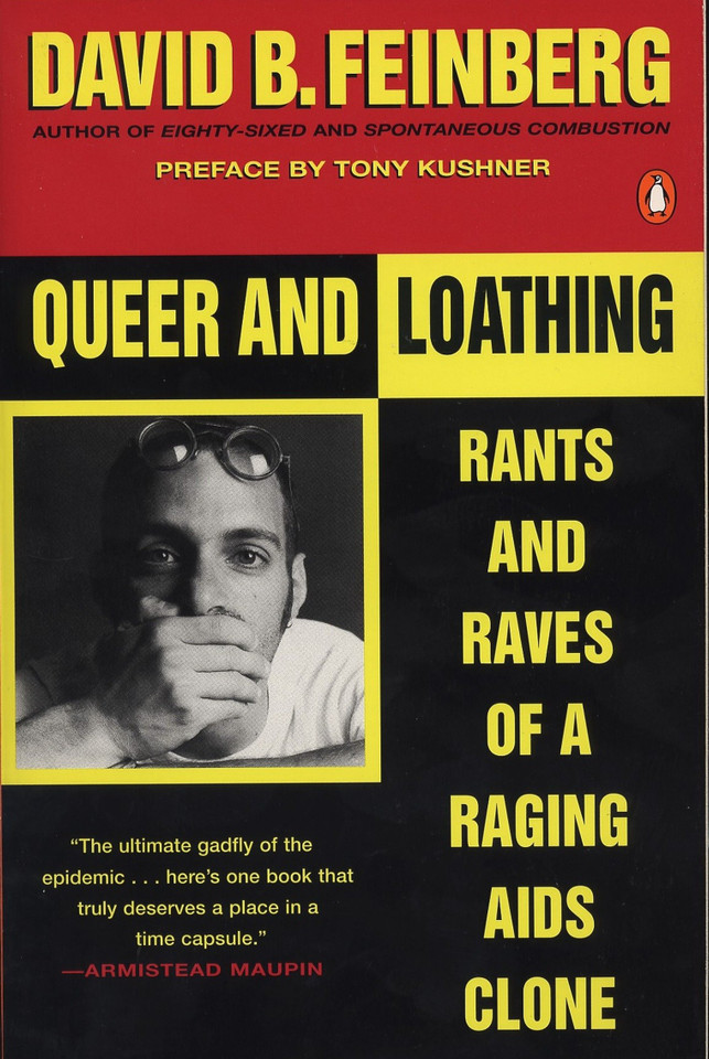 Queer and Loathing: Rants and Raves of a Raging AIDS Clone book cover by David B. Feinberg