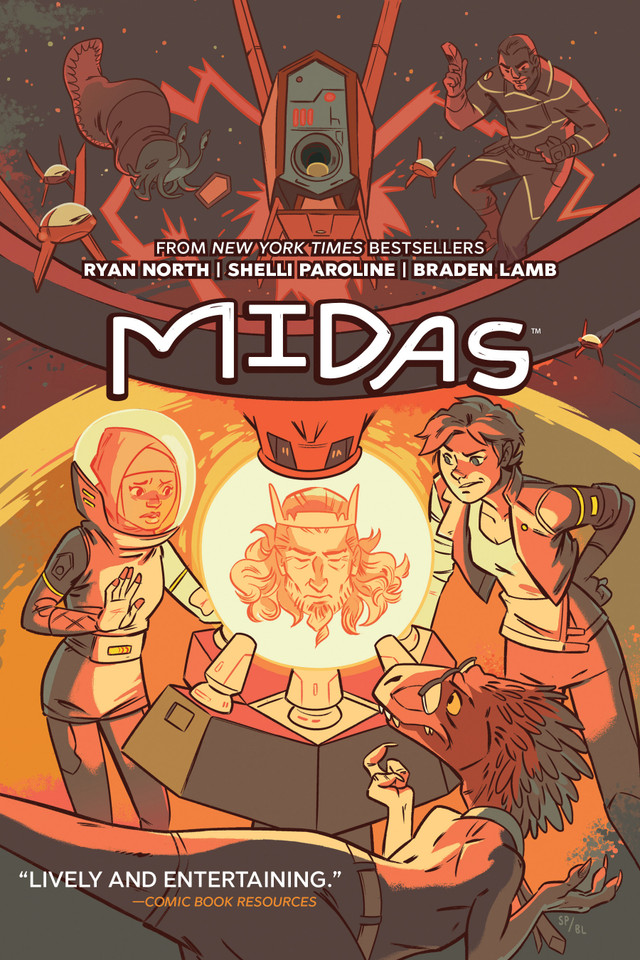 Midas (The Midas Flesh) book cover by Ryan North