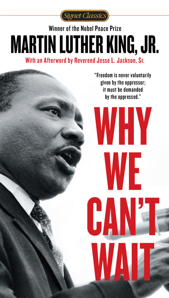 Why We Can't Wait book cover by Dr. Martin Luther King, Jr.