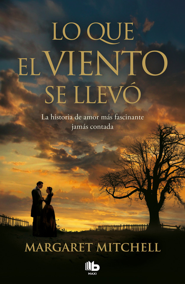 Lo que el viento se llevó / Gone with the Wind book cover by Margaret Mitchell