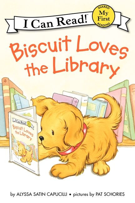 Biscuit Loves the Library (My First I Can Read) book cover by Alyssa Satin Capucilli