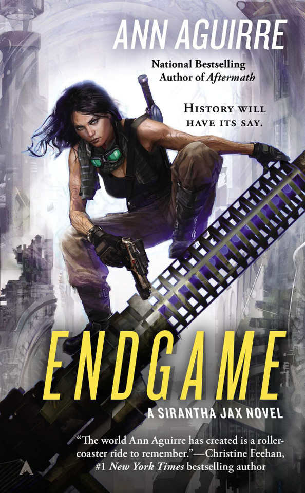 Endgame (A Sirantha Jax Novel) book cover by Ann Aguirre