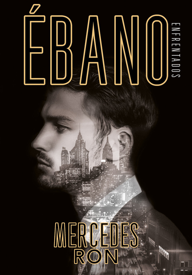 Ébano / Drawn Apart (ENFRENTADOS) book cover by Mercedes Ron