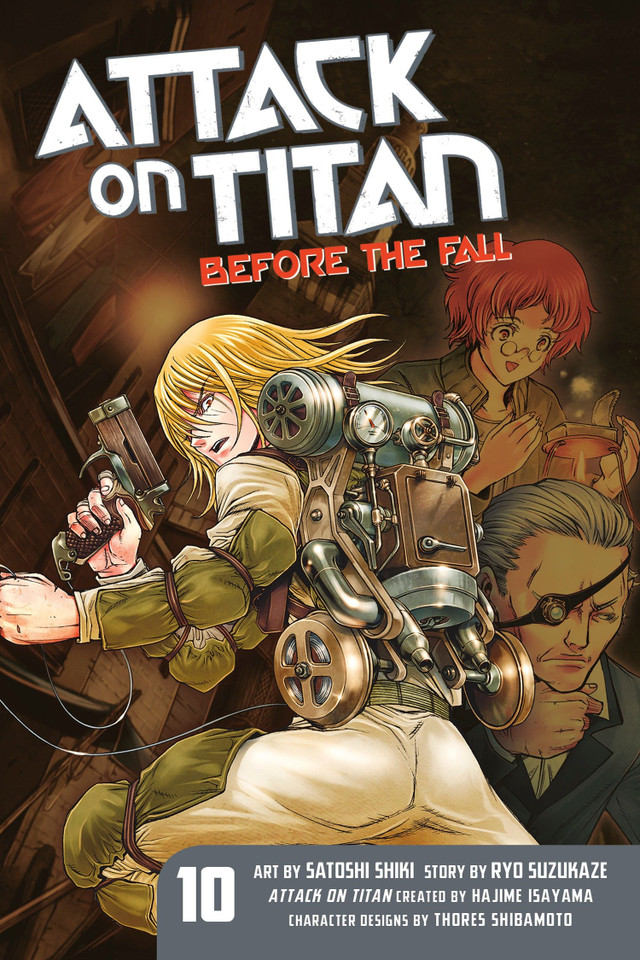 Attack on Titan: Before the Fall 10 (Attack on Titan: Before the Fall) book cover by Ryo Suzukaze