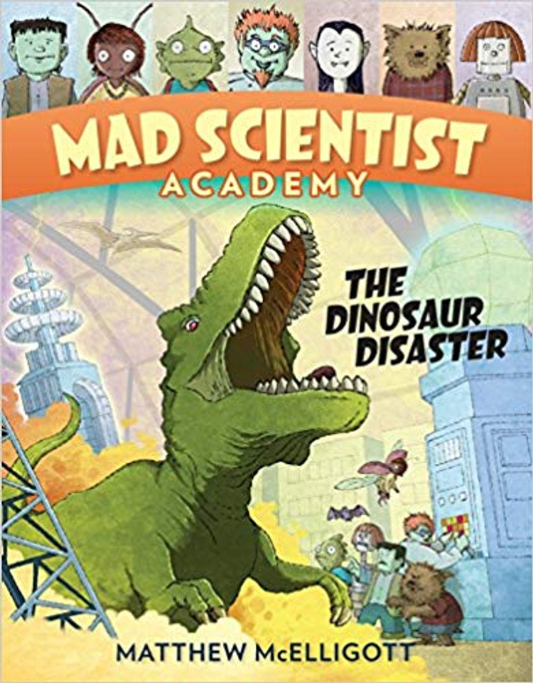 Mad Scientist Academy: The Dinosaur Disaster (Mad Scientist Academy #1) Cover Mad Scientist Academy: The Dinosaur Disaster (Mad Scientist Academy #1) Cover