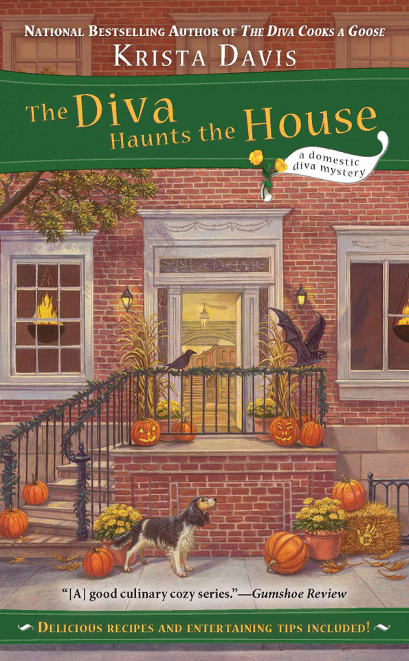 The Diva Haunts the House (A Domestic Diva Mystery) book cover by Krista Davis