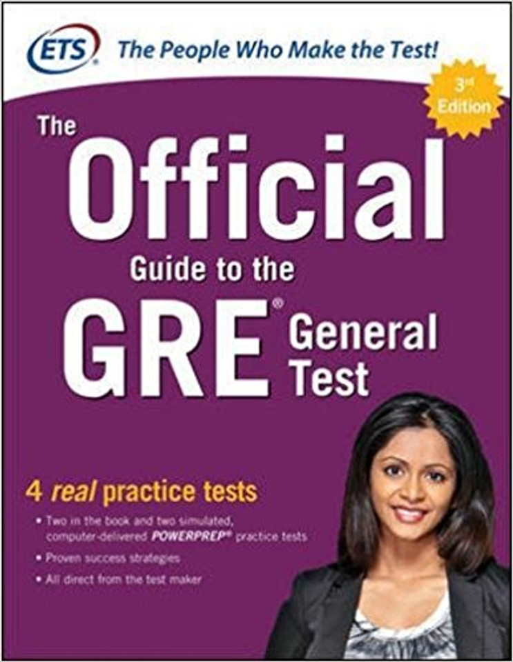 The Official Guide to the GRE General Test, Third Edition Cover