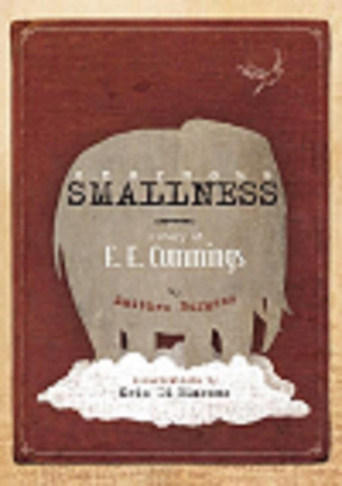 Enormous Smallness: A Story of E. E. Cummings book cover by Matthew Burgess