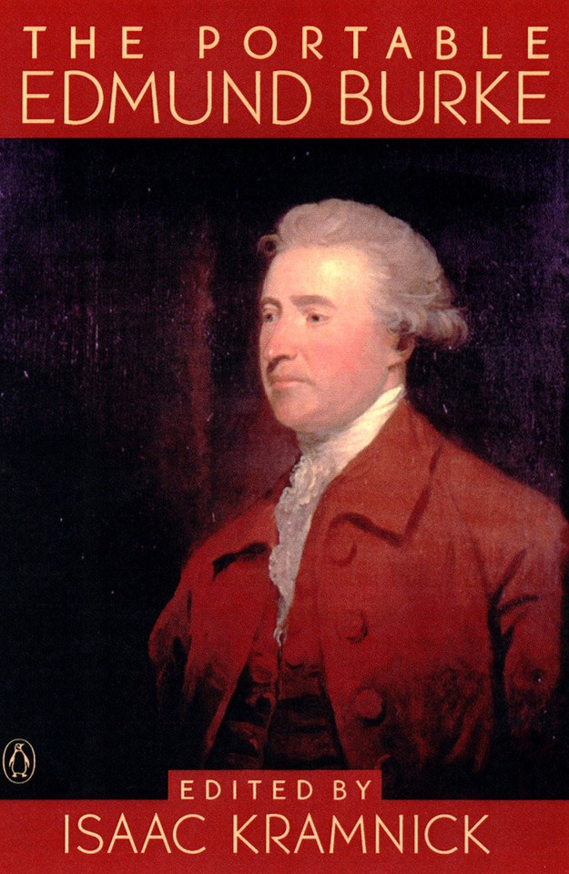 The Portable Edmund Burke (Portable Library) book cover by Edmund Burke