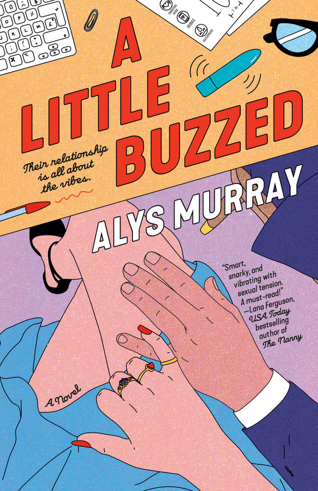A Little Buzzed book cover by Alys Murray