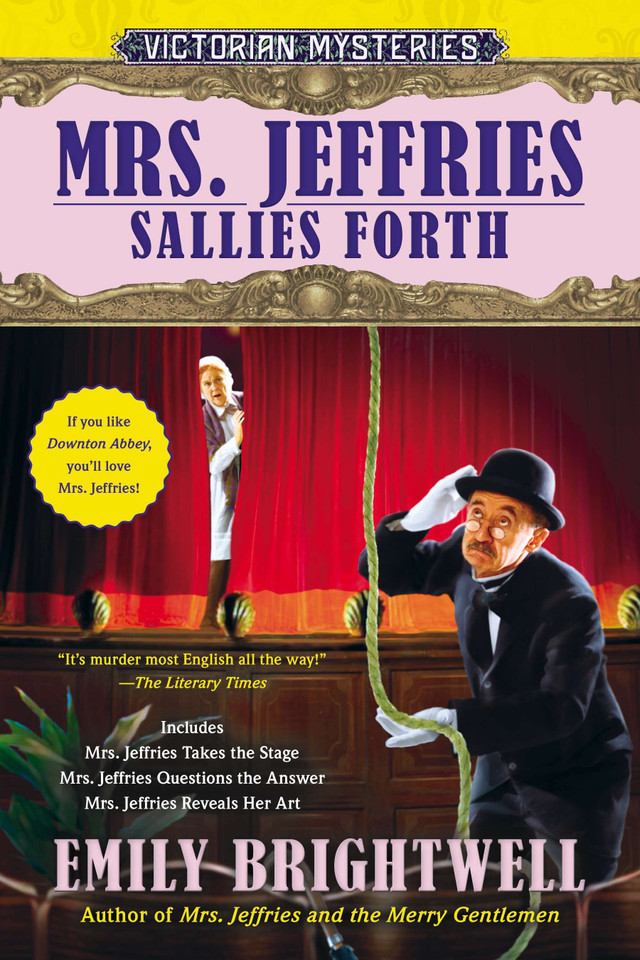 Mrs. Jeffries Sallies Forth (A Victorian Mystery) book cover by Emily Brightwell