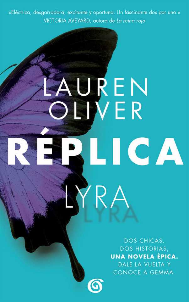 Réplica  /  Replica book cover by Lauren Olivier