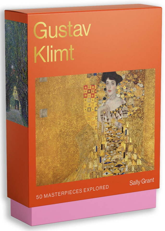 Gustav Klimt: 50 Masterpieces Explored book cover by Sally Grant