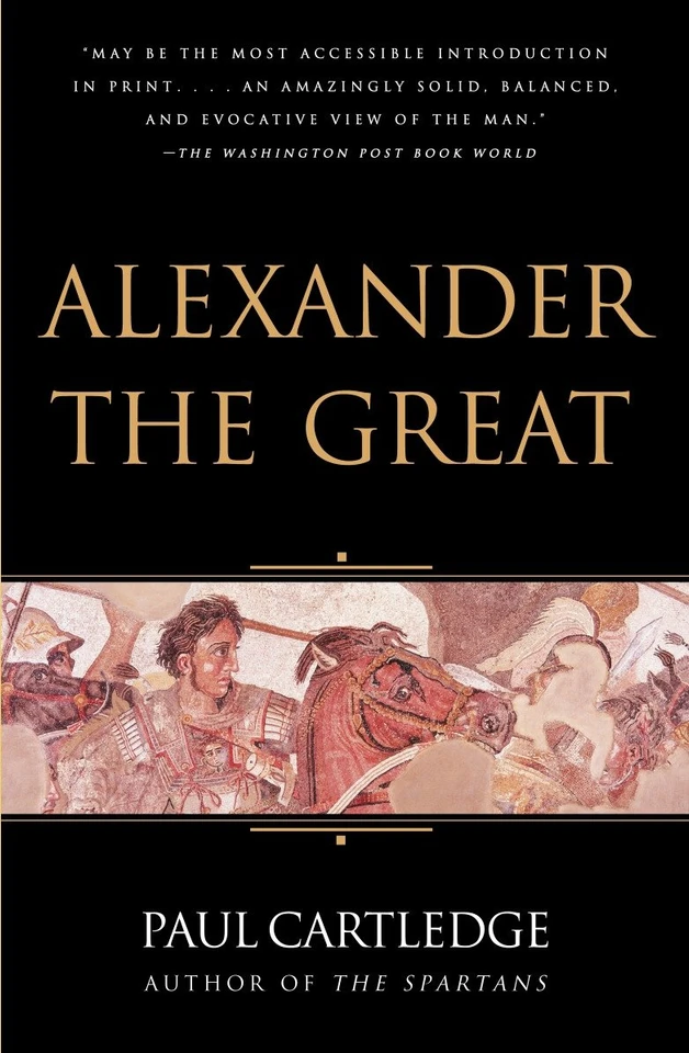 Alexander the Great book cover by Paul Cartledge
