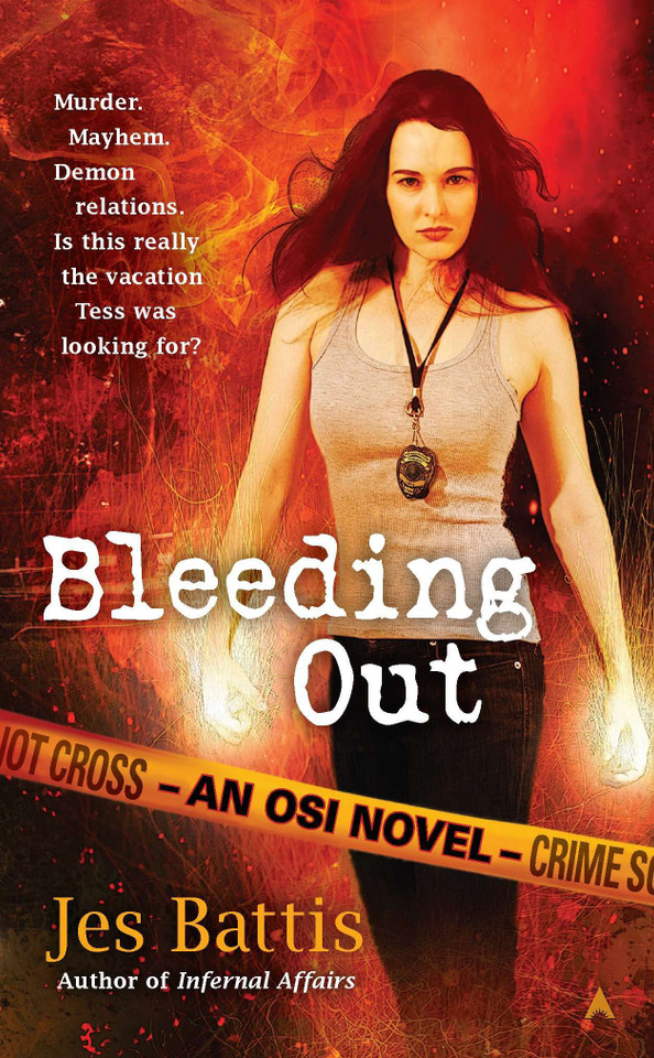 Bleeding Out (Osi) book cover by Jes Battis