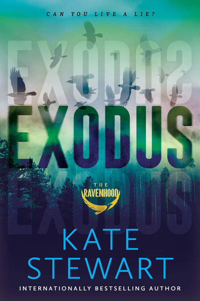 Exodus (The Ravenhood) book cover by Kate Stewart