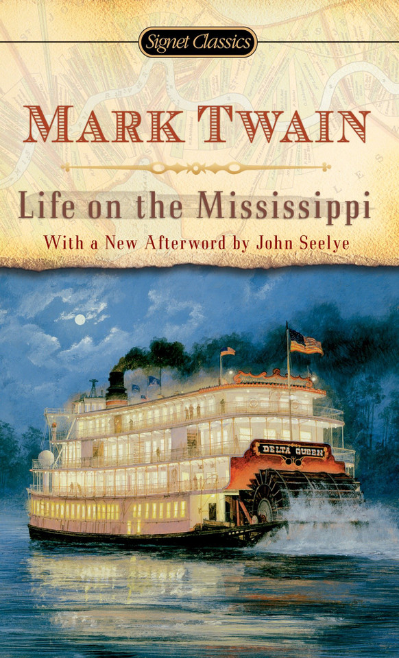 Life on the Mississippi book cover by Mark Twain