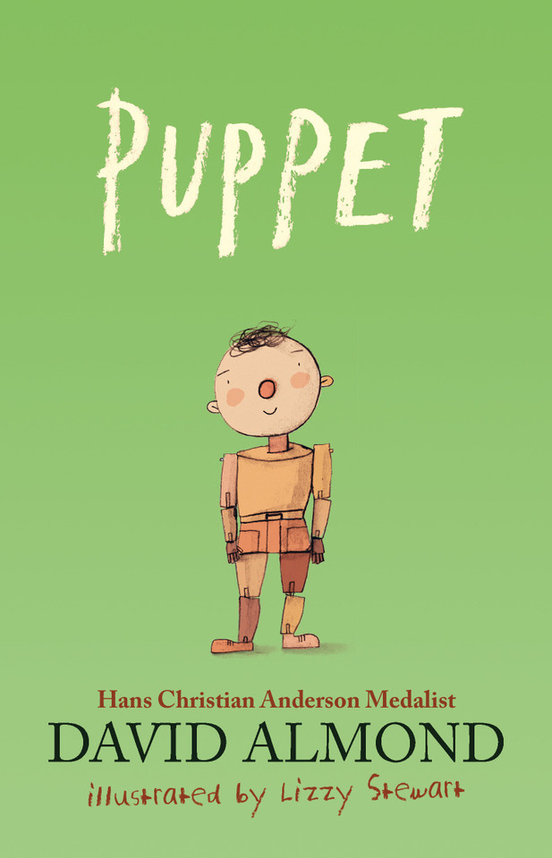Puppet book cover by David Almond
