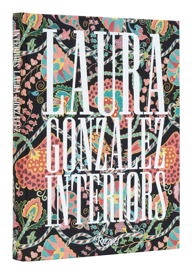 Laura Gonzalez: Interiors book cover by Laura Gonzalez
