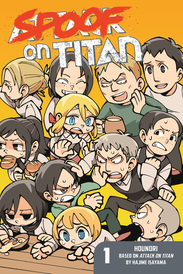 Spoof on Titan 1 (Attack on Titan) (Spoof on Titan) book cover by Hounori