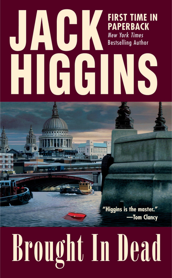Brought in Dead (Nick Miller) book cover by Jack Higgins
