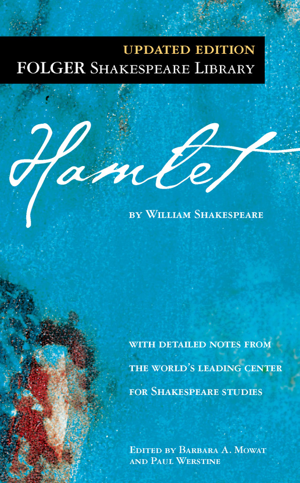 Hamlet (Folger Shakespeare Library) book cover by William Shakespeare